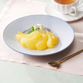 りんごの白ワインコンポート