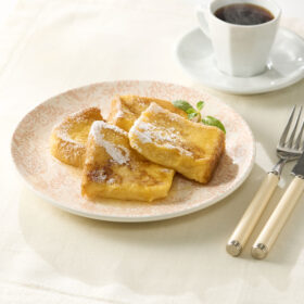 レンジでフレンチトースト