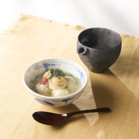 たこ焼きのだし茶漬け