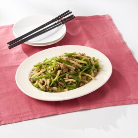 ひき肉で簡単！青椒肉絲
