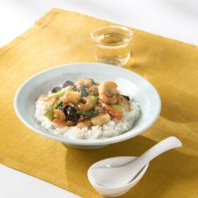 海鮮たっぷり中華あんかけごはん