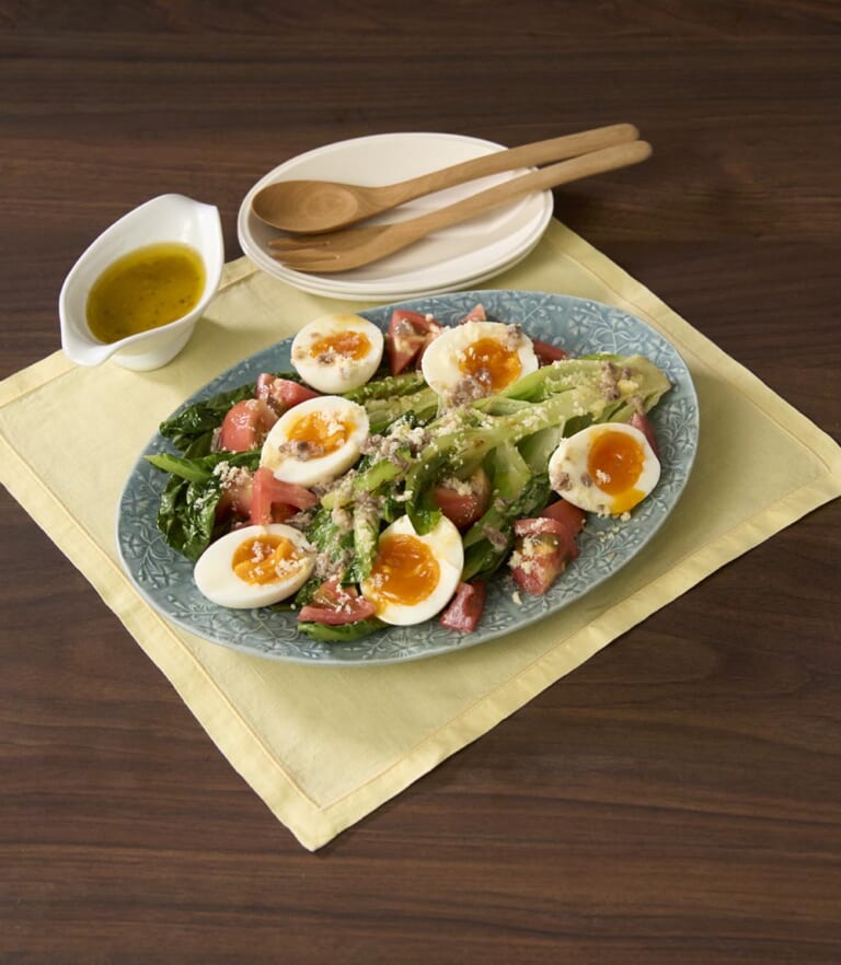 主役になる野菜!ロメインレタスの焼きサラダ
