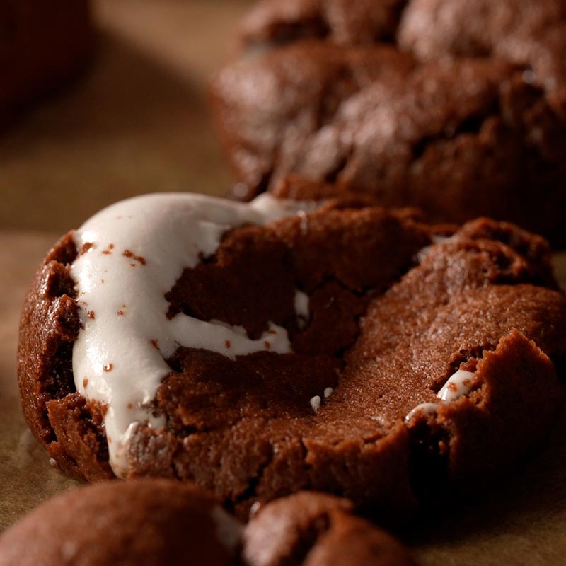 余ったホケミ使い切り　スモア風　クッキー