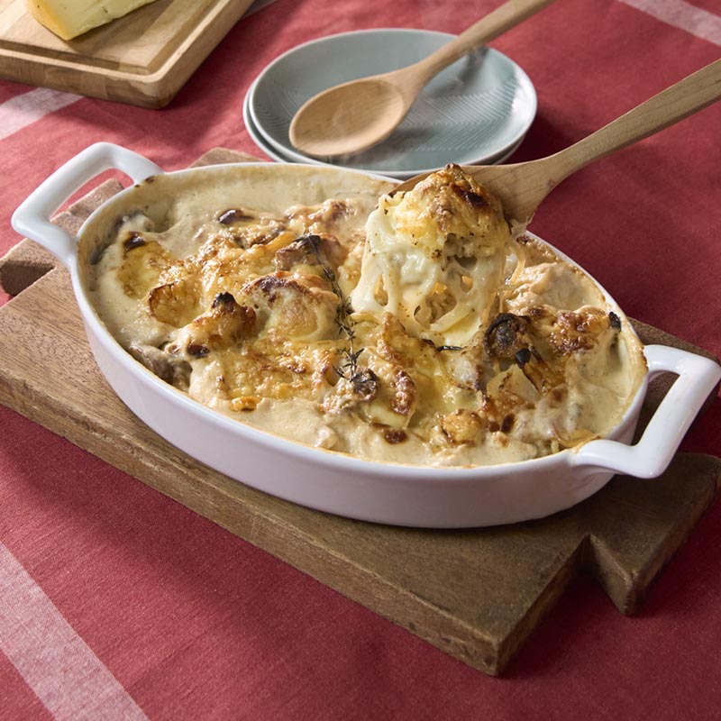 ゴーダトリュフが贅沢に香る！熱々スパゲティグラタン