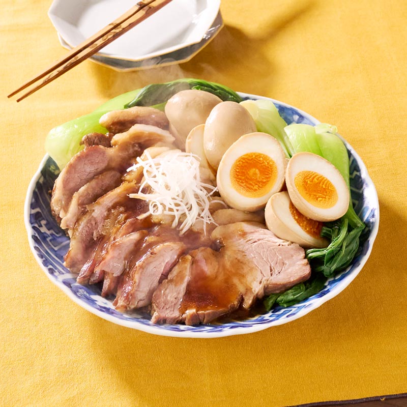 レンジで簡単 あふれるうま味！絶品やわらか煮豚
