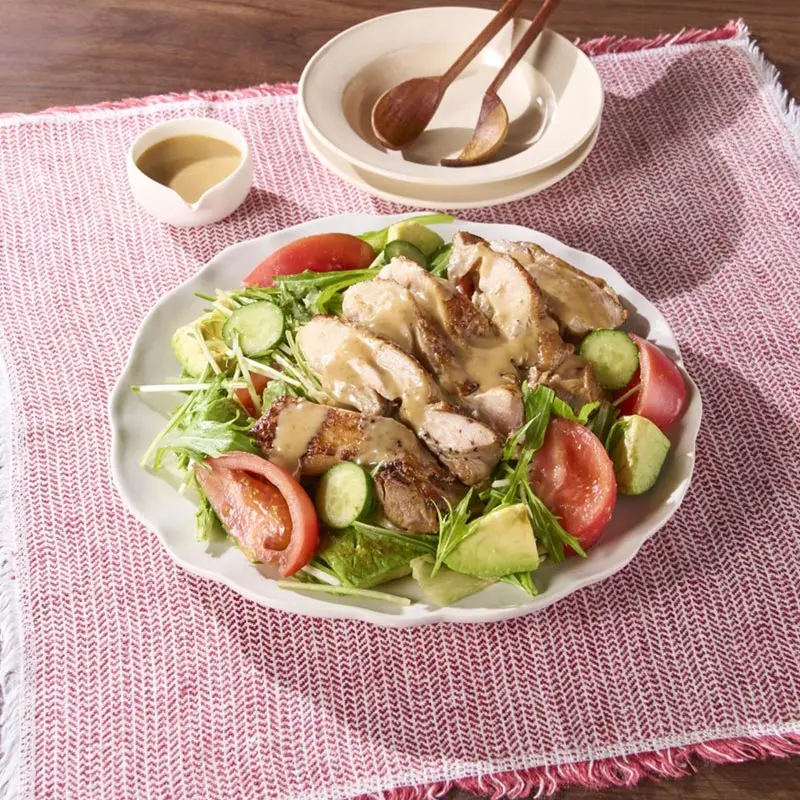ライフプレミアム アマニ油ドレッシングごま | COOKING LIFE