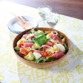 海鮮カルパッチョサラダ