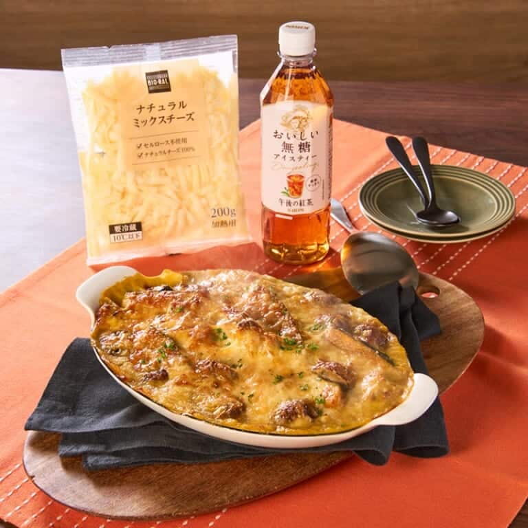 鶏肉とかぼちゃの紅茶グラタン